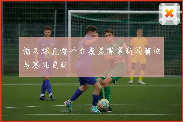 播足球直播平台覆盖赛事新闻解读与赛况更新